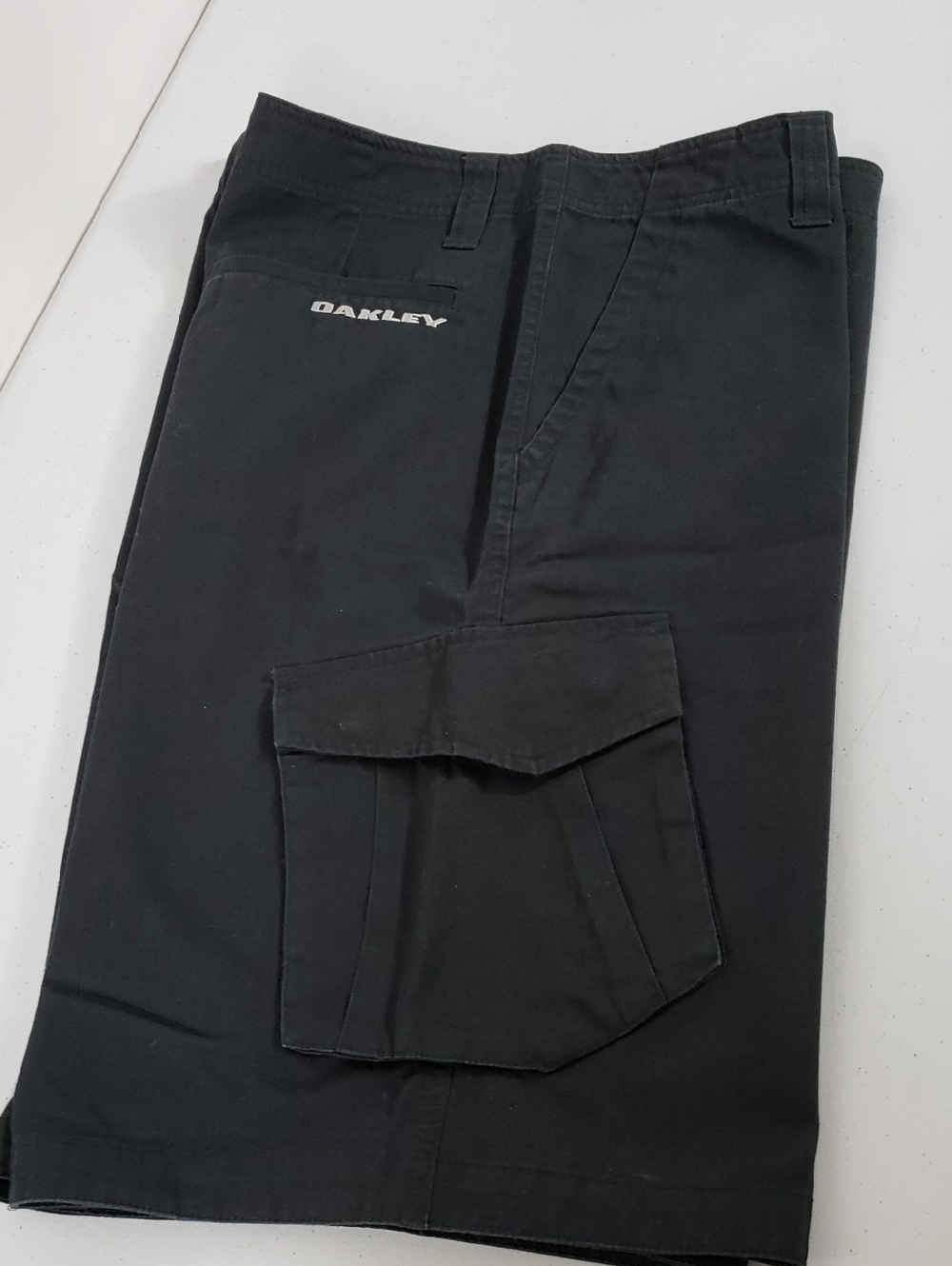 Oakley Black Men’s Cargo Shorts with Utility Pocket